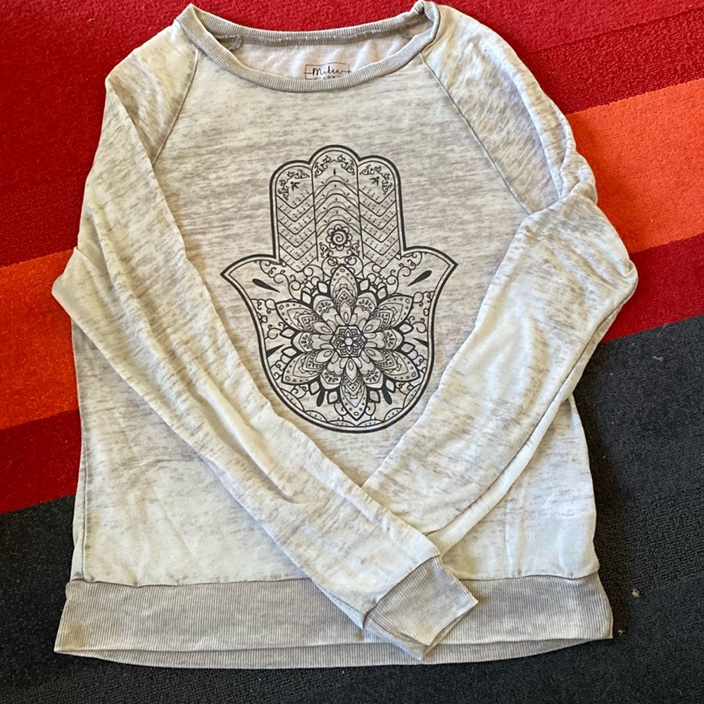 Super comfy Hamsa sweater